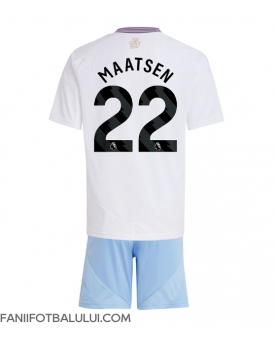 Aston Villa Ian Maatsen #22 Echipament de Fotbal Replică 2024-25 Copii Deplasare (+ Șorturi)